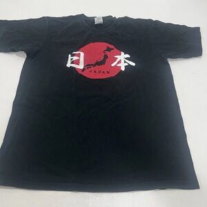 Daluc Standard Japan Mens Size L Black T-shirt Short Sleeve
